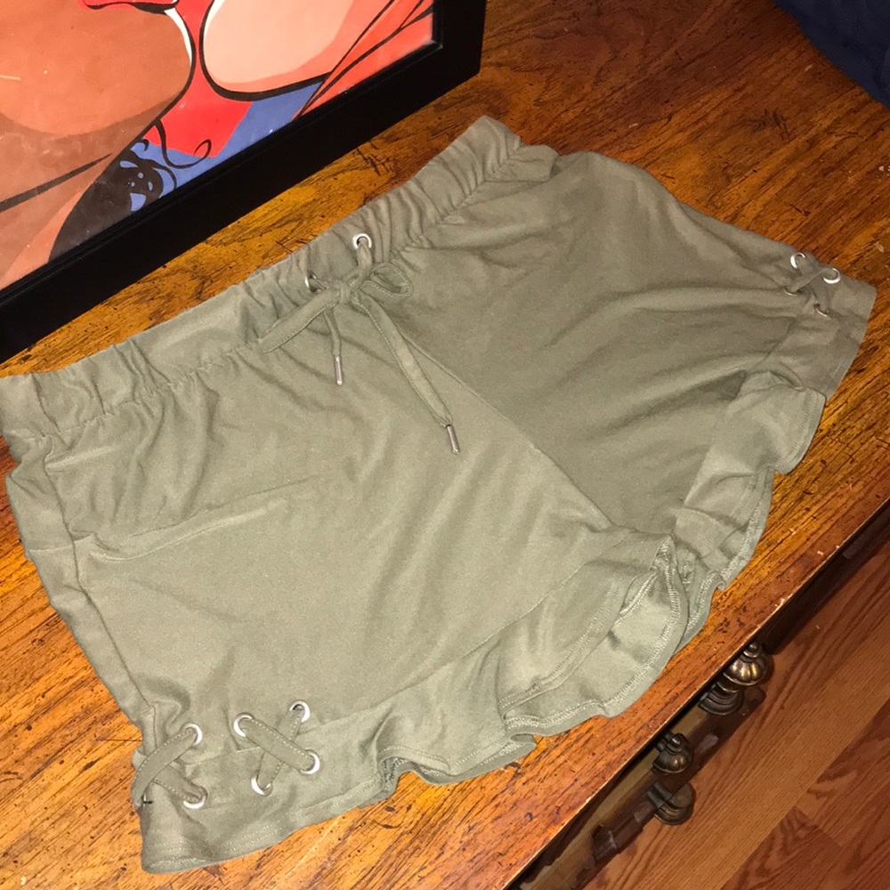 Army Green Shorts
